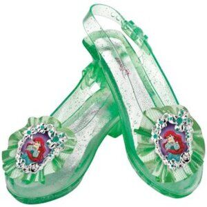 The Little Mermaid Ariel Glitter Shoes (Adjustable size up to 11-12)